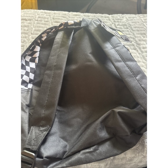 New Moda West Black/White Check Back Pack USA - Picture 3 of 6